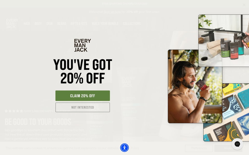 Every Man Jack website