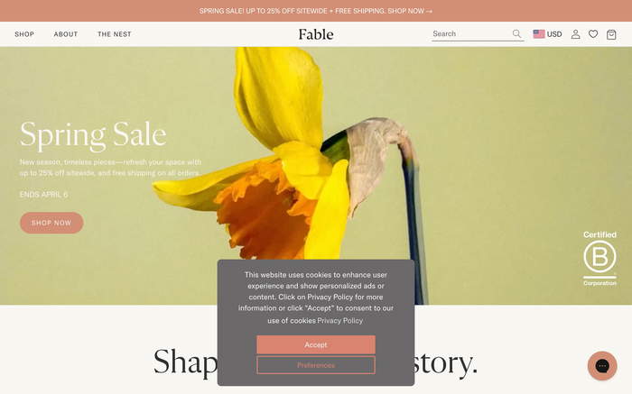 Fable screenshot