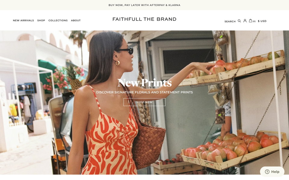 Faithfull the Brand website