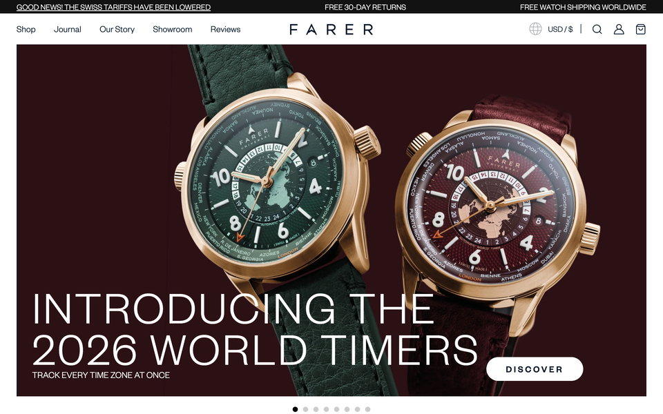 Farer website