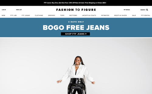 Fashion To Figure website screenshot