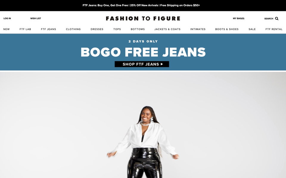 Fashion To Figure website