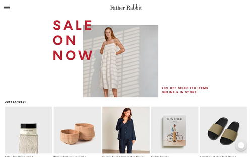 Father Rabbit Limited website screenshot