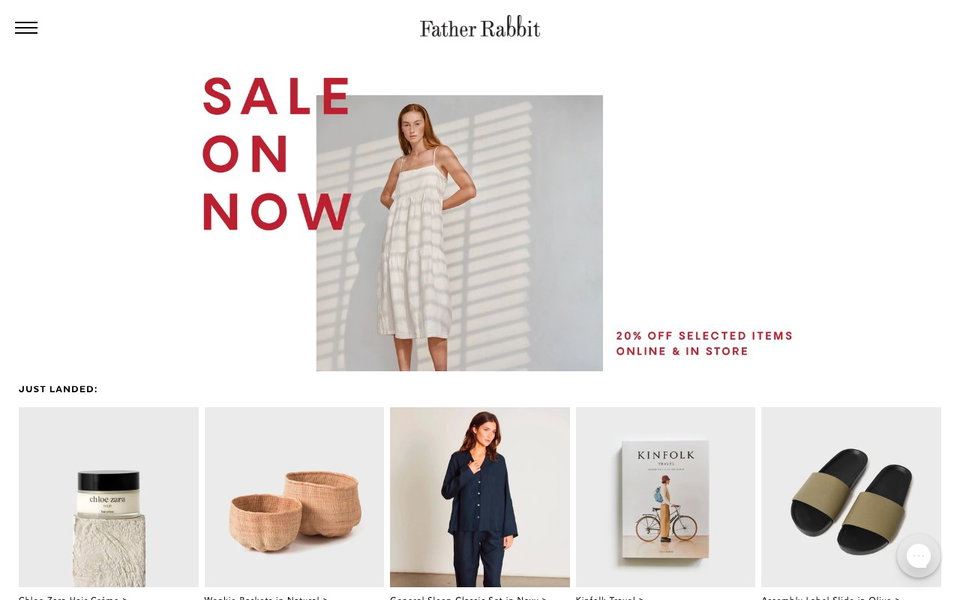 Father Rabbit Limited website