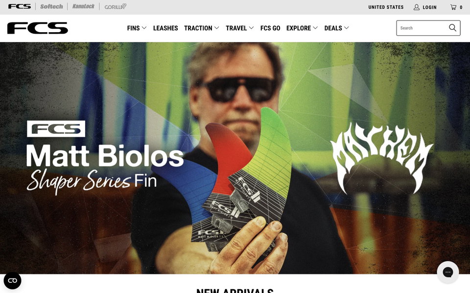 FCS (Fin Control Systems) website