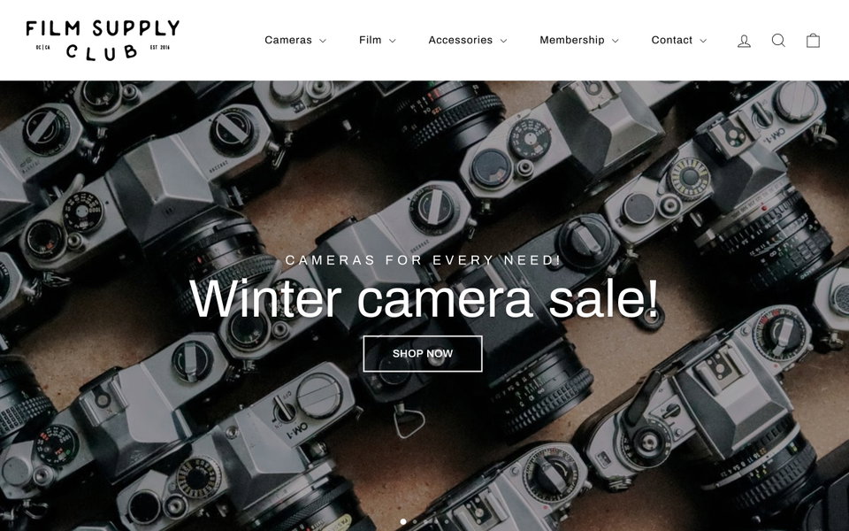 Filmsupply Club website