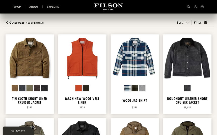 Filson on Shomp