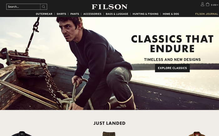 Filson screenshot