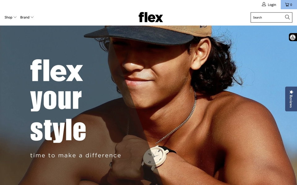 Flex Watches website