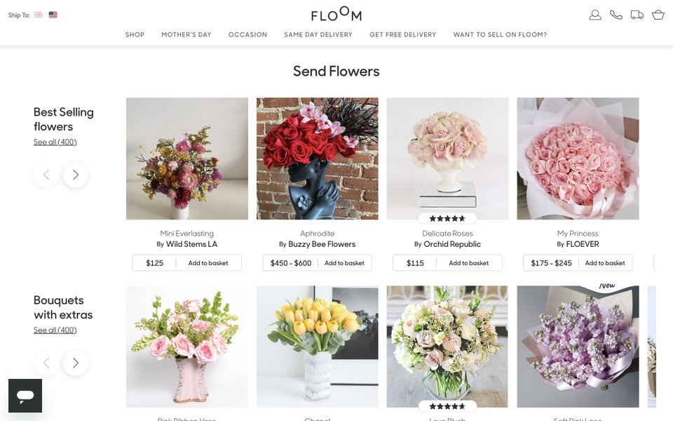 Floom website