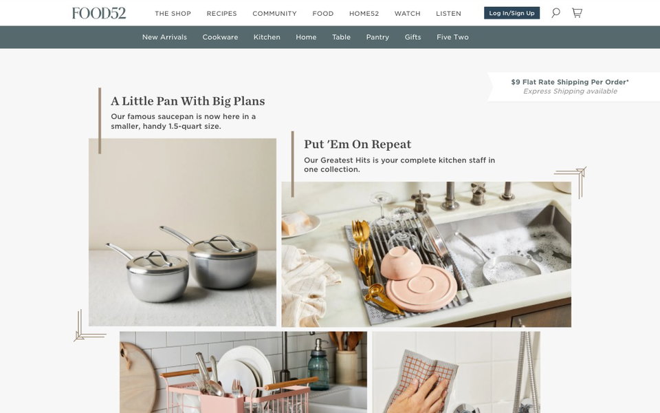 Food52 website