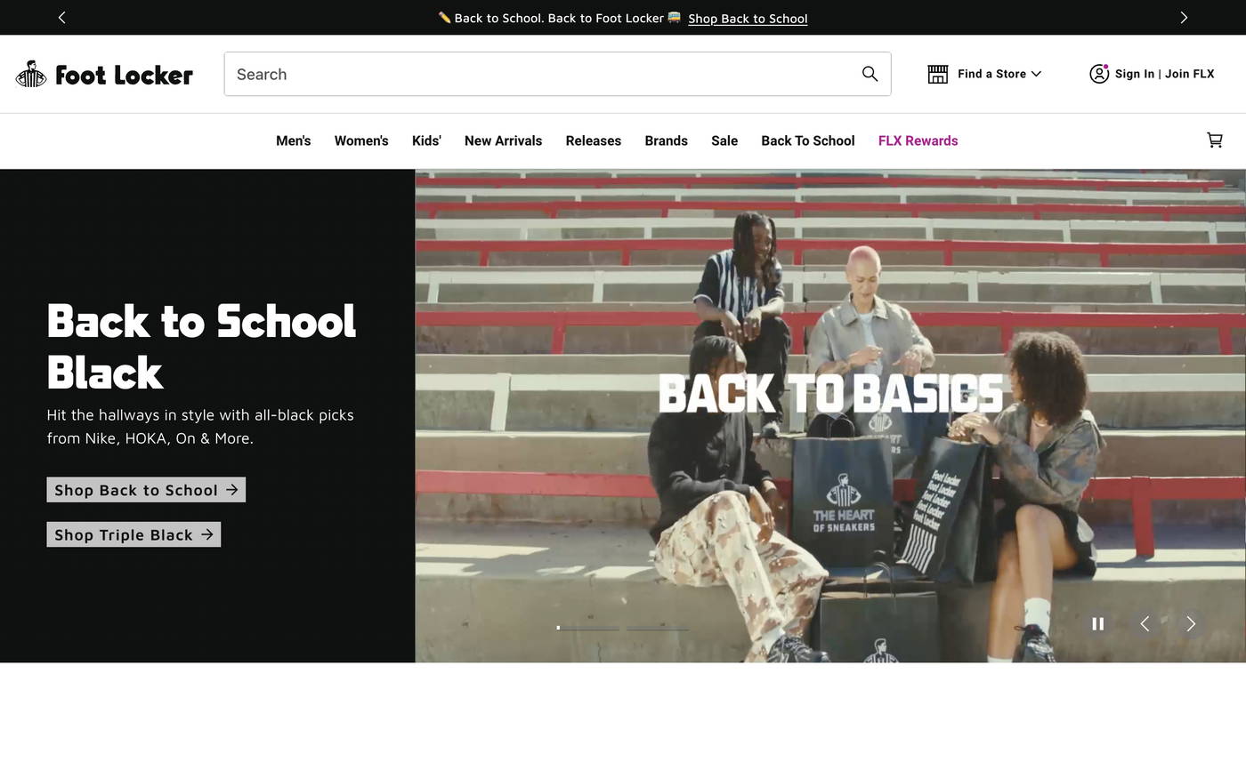 Foot Locker screenshot