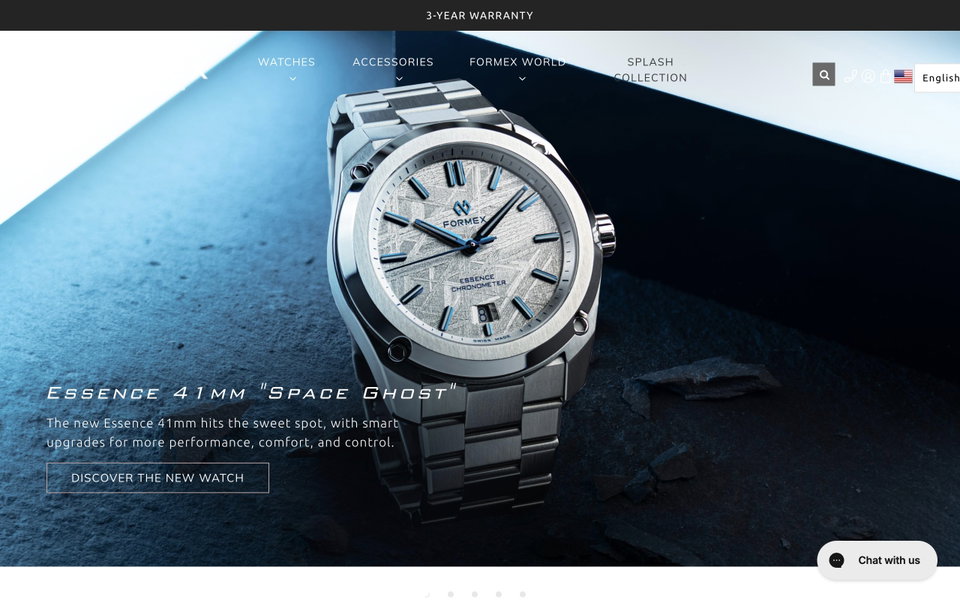 Formex Watch website