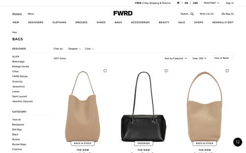 FORWARD website screenshot