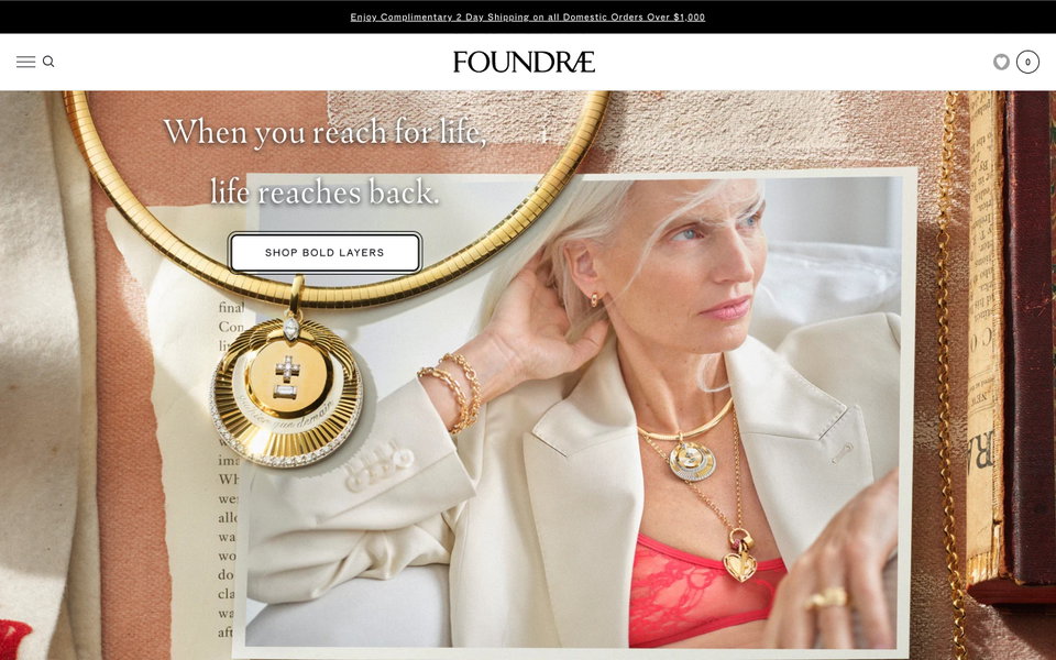 Foundrae website