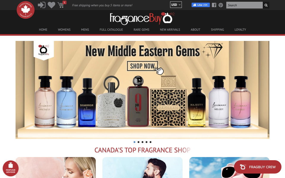 Fragrancebuy website