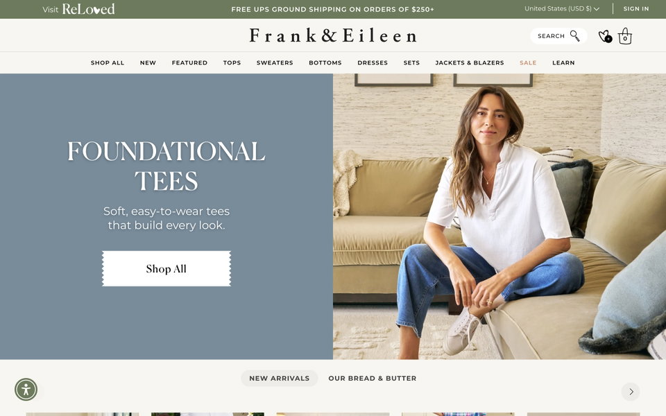 Frank & Eileen website