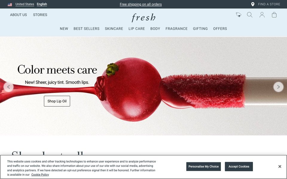 Fresh website