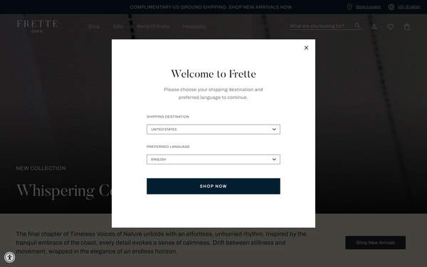Frette screenshot