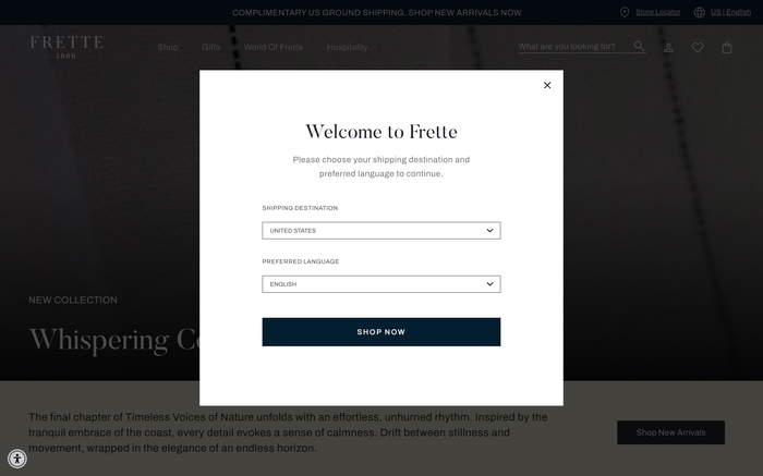 Frette screenshot