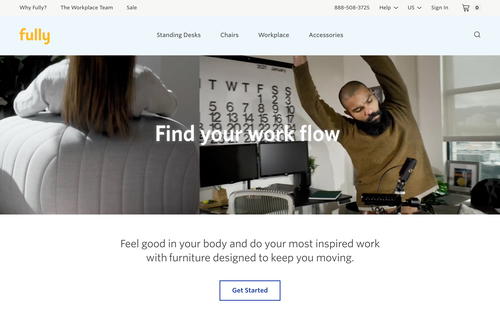 Fully website screenshot