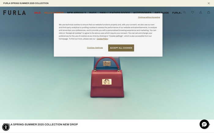 Furla screenshot