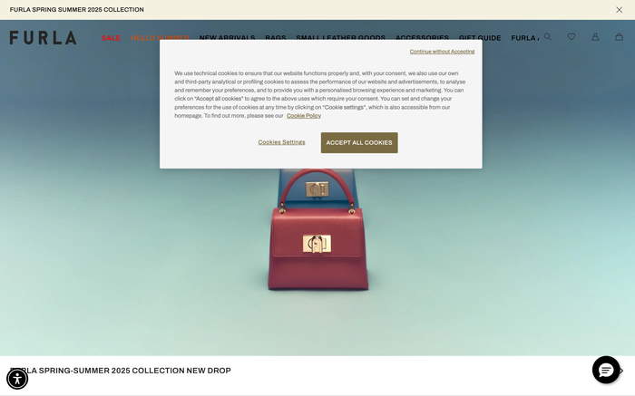 Furla screenshot