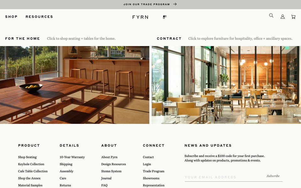 Fyrn website