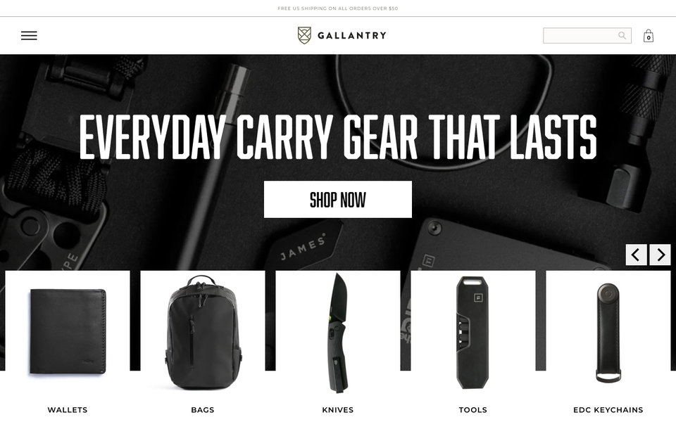 Gallantry website