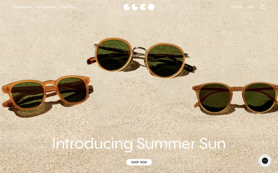 Garrett Leight website