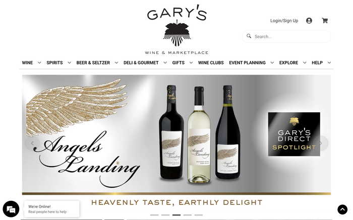 Gary's Wine & Marketplace screenshot