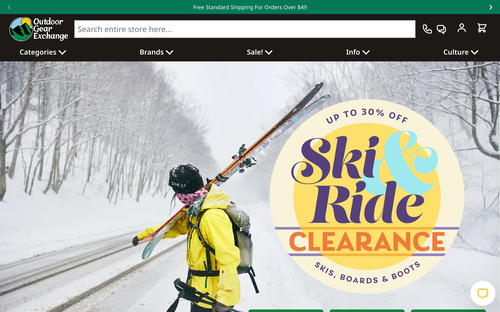 GearX website screenshot