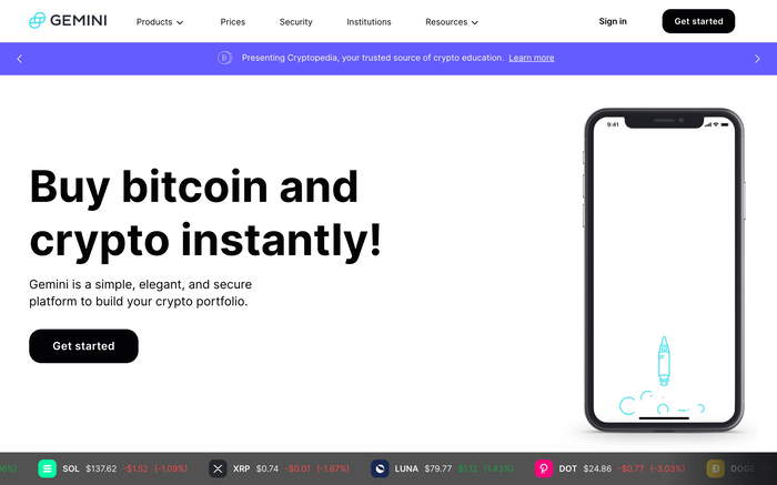 Gemini screenshot