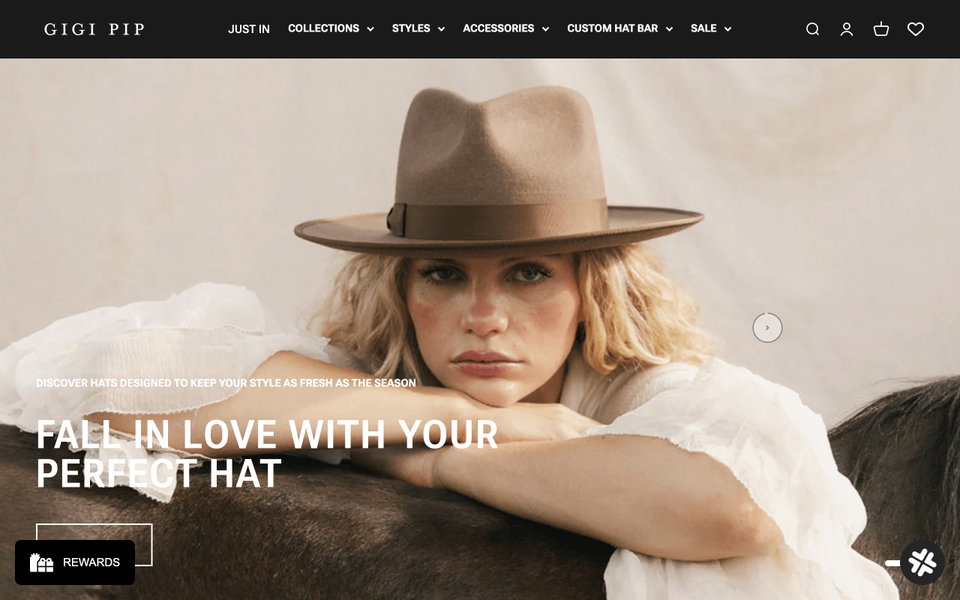 Gigi Pip website