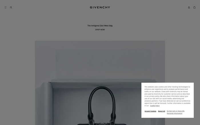 Givenchy screenshot