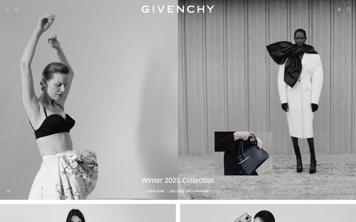 Givenchy website