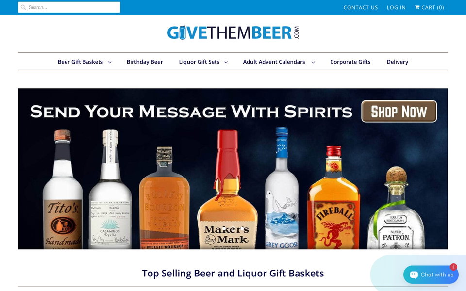GiveThemBeer website