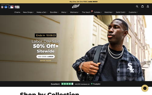 GLD website screenshot