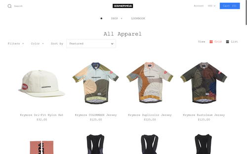 God & Famous website screenshot