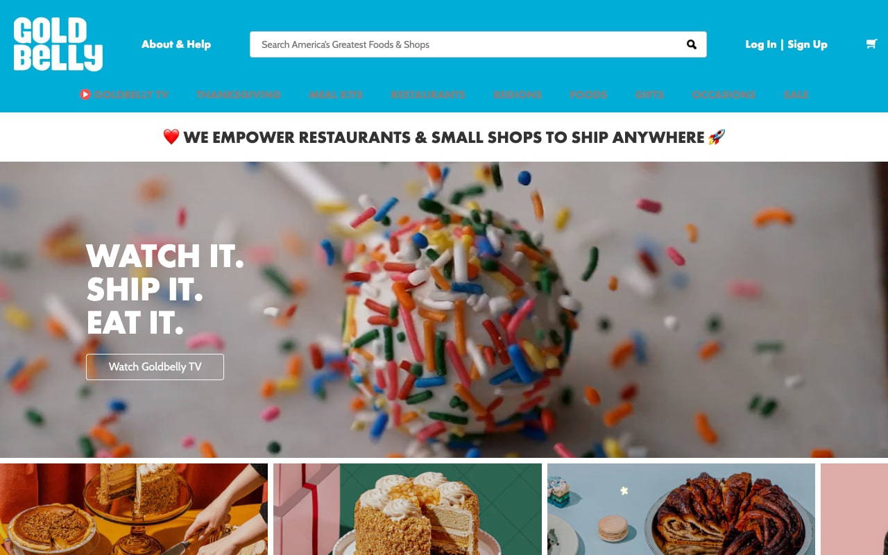 Goldbelly screenshot