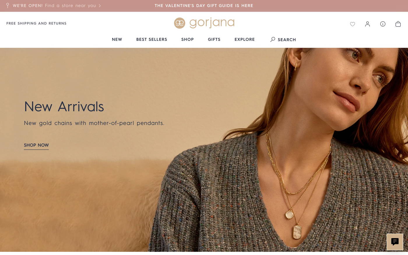 gorjana screenshot