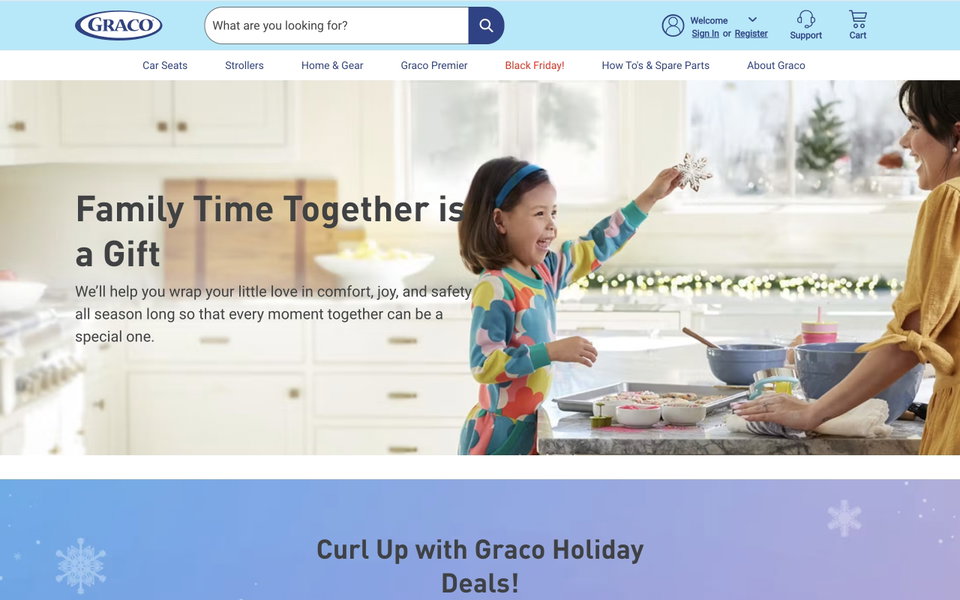 Graco website