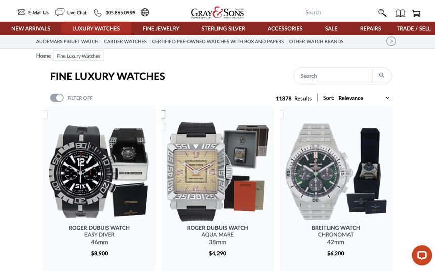 Gray & Sons Jewelers on Shomp