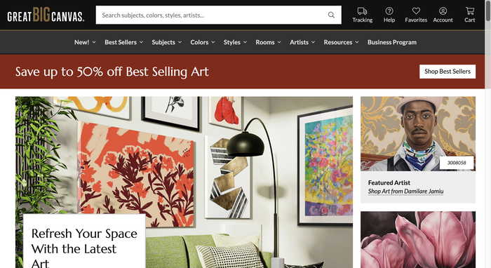 Great Big Canvas screenshot