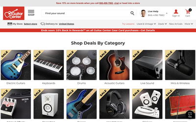 Guitar Center on Shomp