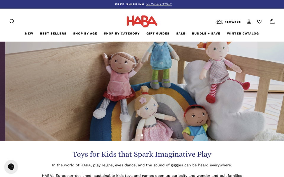 HABA USA website
