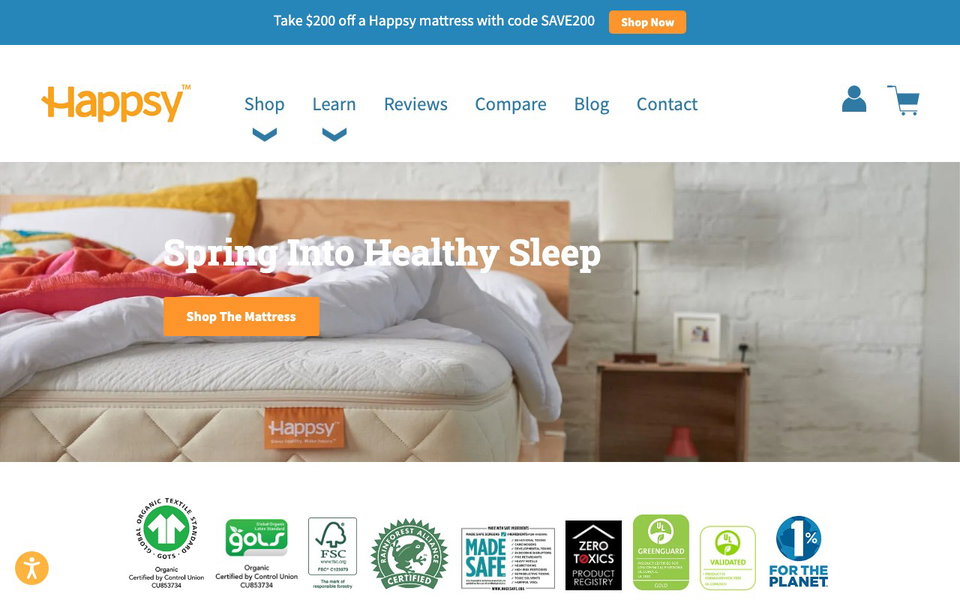 Happsy website