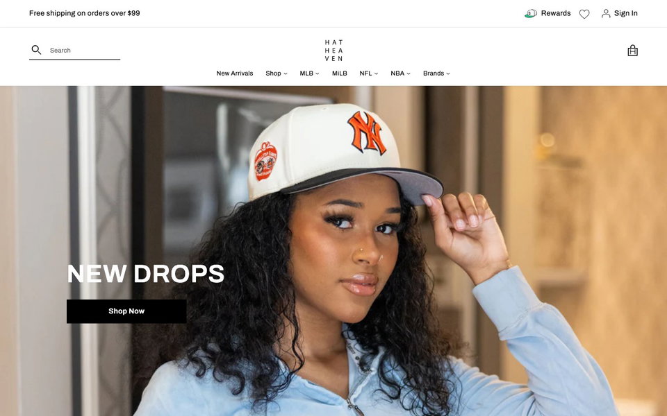 Hat Heaven website