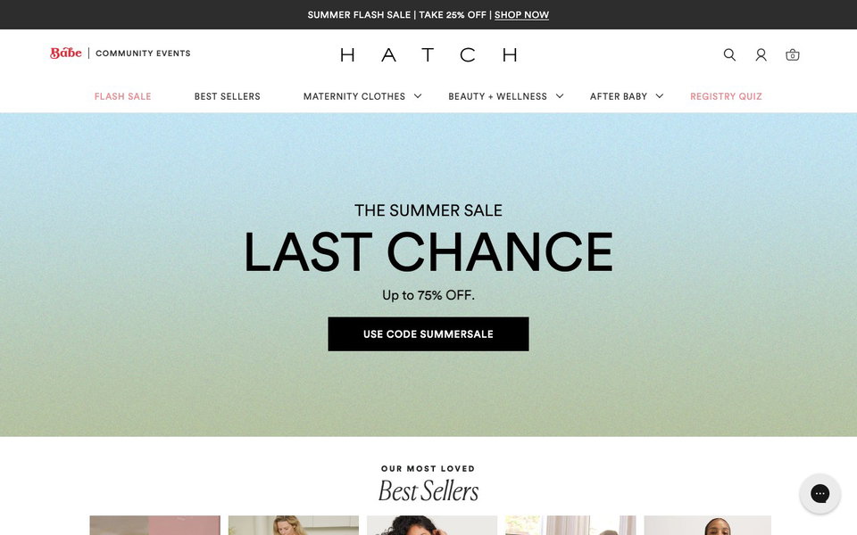 HATCH Collection website