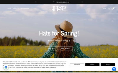 Hats Unlimited on Shomp
